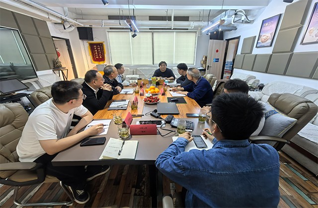 陕西省节能协会赴协会副理事长单位 西安新玖大建设工程有限公司调研交流